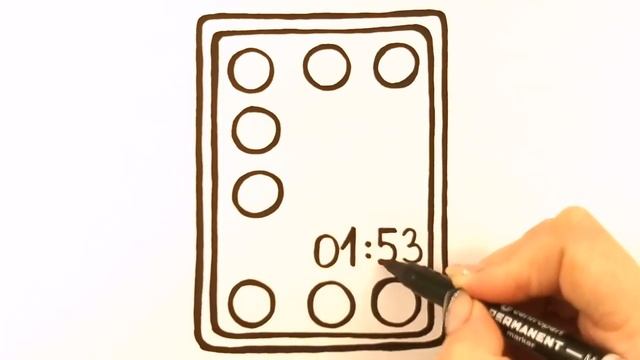 МОБИЛЬНЫЙ ТЕЛЕФОН / СОТОВЫЙ ТЕЛЕФОН / мультик раскраска для детей / Нарисуй Ка смотреть онлайн