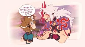 Genshin Impact Comic by @bombyoon! Gorou, Itto and Pink Beetles!