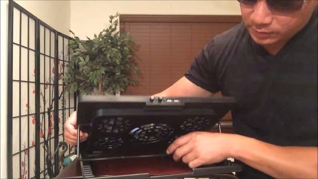 Kootek Laptop Cooler Pad With LED Lights Review | Keep Your Laptop Cool! смотреть онлайн