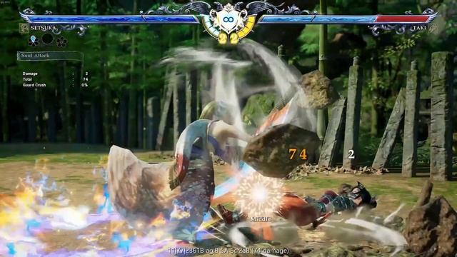 Soulcalibur 6 (Season 2) - Setsuka Tech - Normal Hit Combos смотреть онлайн