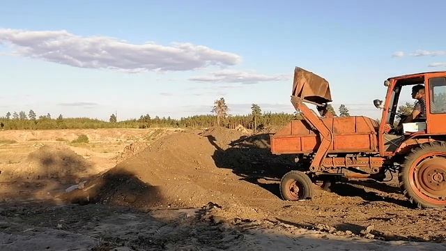 Т 16 самопогрузчик