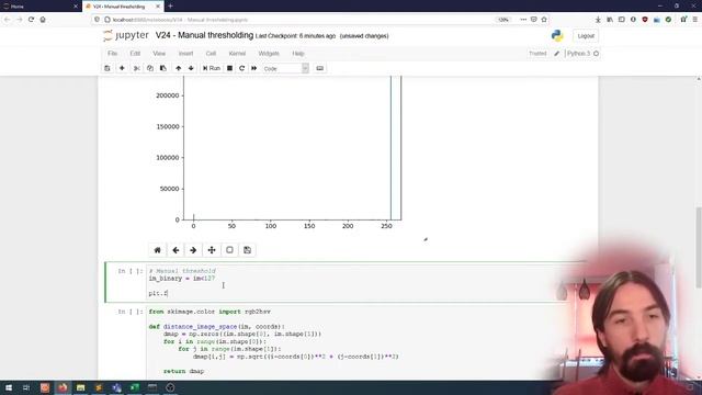 Image processing (24) | Image Segmentation | Manual thresholding смотреть онлайн