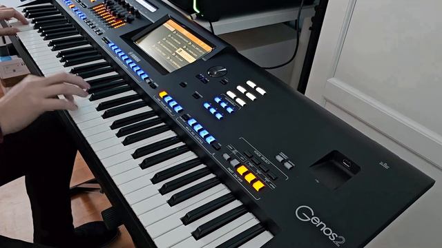 Yamaha Genos 2 - demo stylów RETRO / POP - Sebastian Nawrot смотреть онлайн