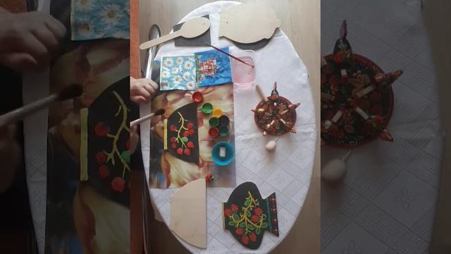 #сидимдома #школа64 Рисование хохлома смотреть онлайн