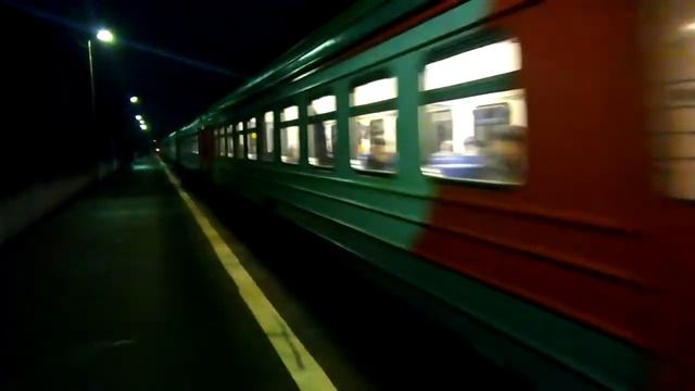 Электропоезд ЭД4М-0262 рейсом Москва Ярославская--Сергиев Посад смотреть онлайн