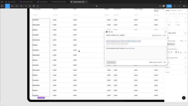 Figma: Build Responsive Table with Auto Layout смотреть онлайн