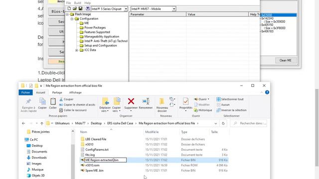 LBE++ V3.0- Me Region Extracted From Official Bios Image And Hex Dump Modding