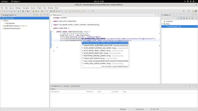 How to write a basic Consumer JAVA application for KAFKA смотреть онлайн
