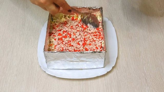 САЛАТ "Тиффани" . на ПРАЗДНИЧНЫЙ СТОЛ. Интересная подача любимого салата смотреть онлайн