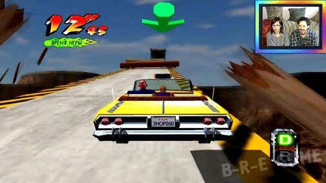 Crazy Taxi 3 High roller прохождение│ПЕРЕПРЫГНИ ЧЕРЕЗ БРЕВНА│1K СУПЕР X смотреть онлайн