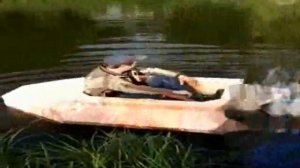 Лодка из Пеноплэкс ! Первое испытание)))