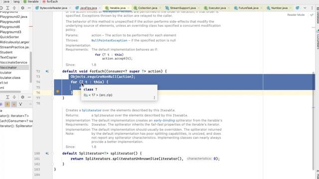 Avoid using stream for simple iteration смотреть онлайн