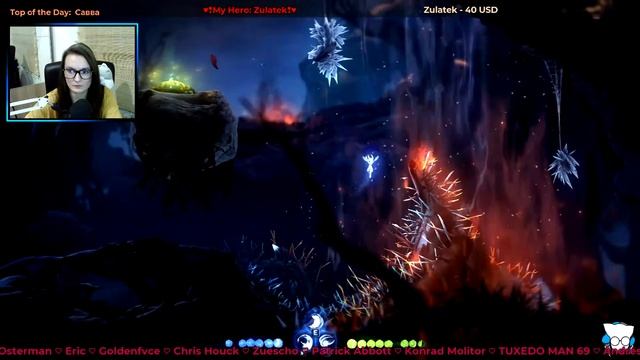 Ори со мной ➤ ORI and the WILL OF THE WISPS ➤ Прохождение #3 (Тихий лес, Подветренные пустоши) смотреть онлайн