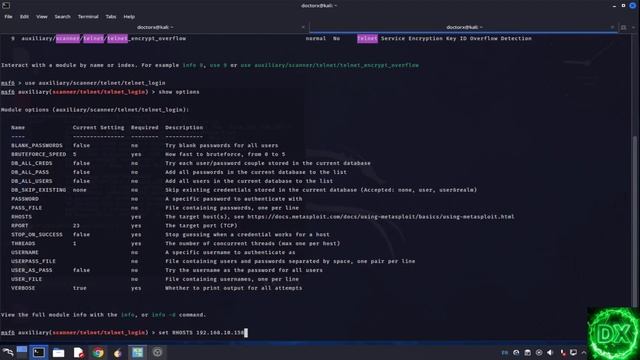 Exploit telnet port 23/tcp metasploitable kali linux hack test смотреть онлайн