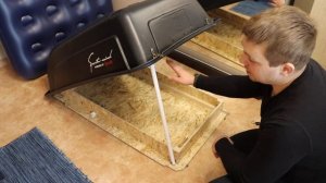 Самодельный автобокс на крышу автомобиля