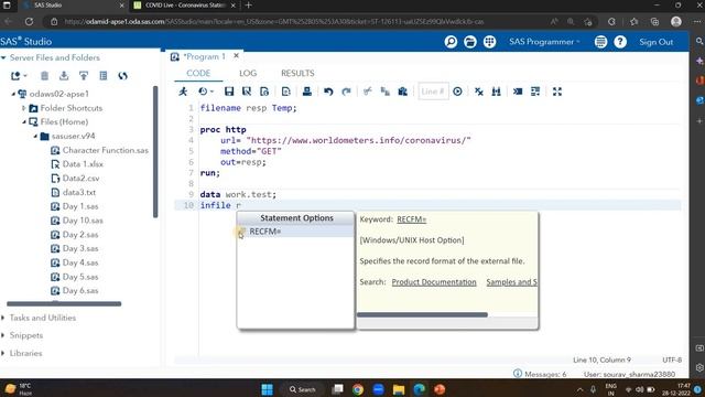 Access Data from Web URL Via Proc HTTP or API Access || SAS Basic & Advance || #sas смотреть онлайн
