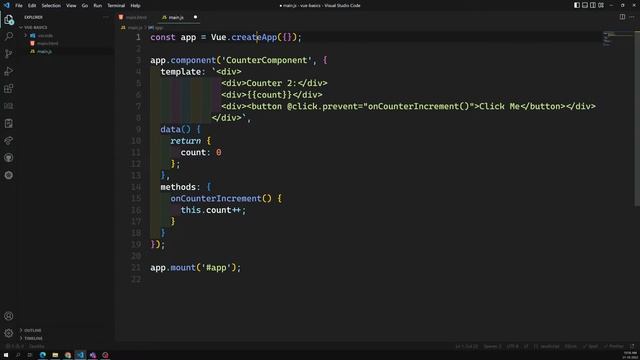 16. Important thing to remember while creating Component in Vuejs. смотреть онлайн