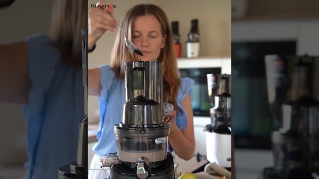 WHOLE SLOW JUICER REVO830 ??#kuvings #vegan #veganerezepte #vegandeutschland #entsafter #slowjuicer смотреть онлайн