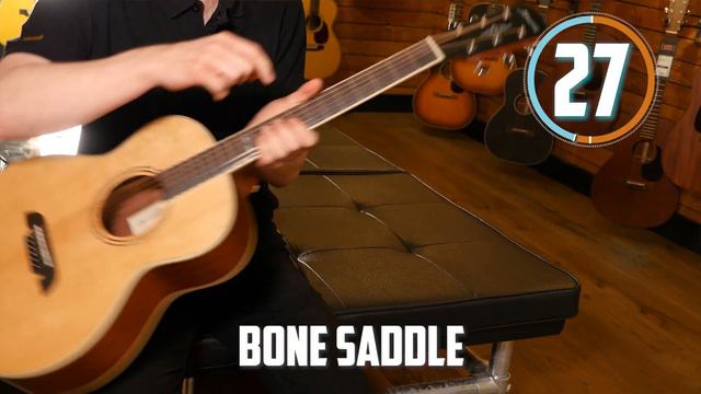 Alvarez LJ2E Travel Guitar | 60 SECOND REVIEW смотреть онлайн