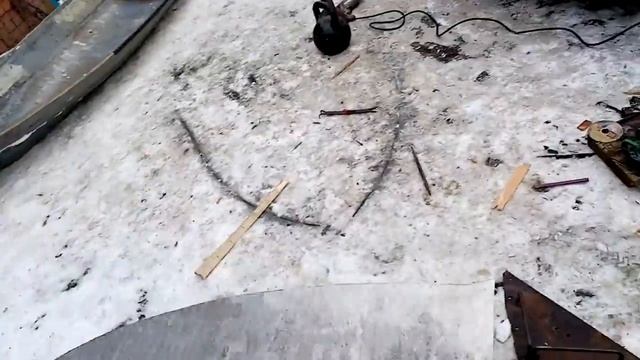 Лодка южанка, ремонт крышки начало. смотреть онлайн