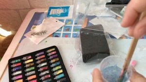 Набор для творчества чтобы делать разные украшения из эпоксидной смолы❤️