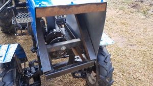 Мини трактор из мотоблока нева.