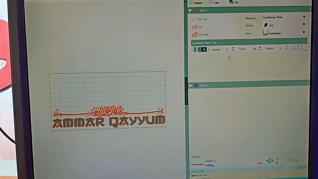 pemotongan kertas sticker oracal menggunakan cameo v3 смотреть онлайн