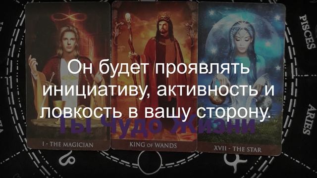 Его планы на будущее? Будет ли он проявляться? Есть ли у него сейчас препятствия? Таро-расклад смотреть онлайн
