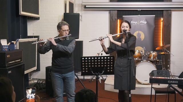 Jingle bells rock flute cover смотреть онлайн