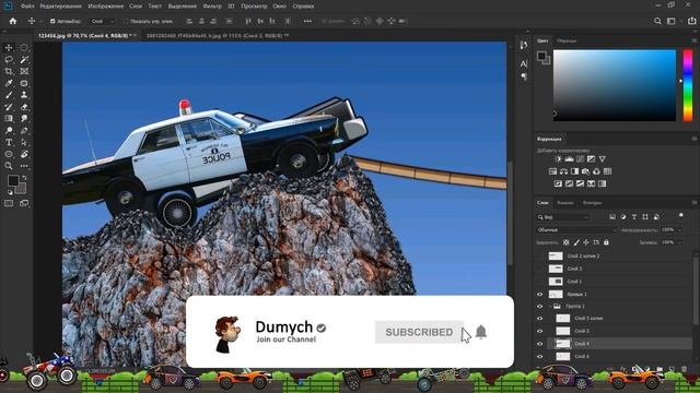 I updates Police Car on Mountains ? | Hill Climb Racing смотреть онлайн