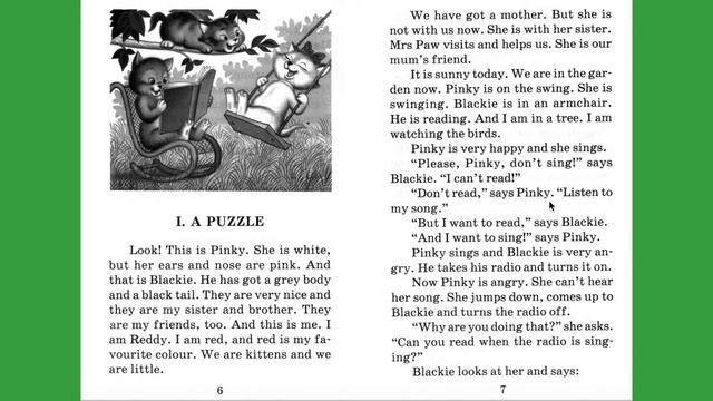 Ch.1 A Puzzle. - Reddy's funny stories - reading for kids смотреть онлайн