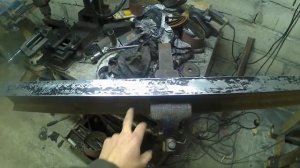 шлифование самодельной станины токарного станка