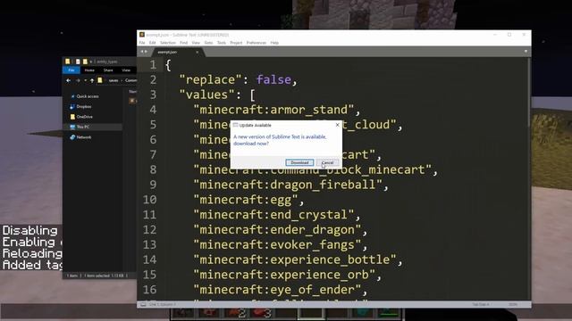 Display Mob Health in Minecraft