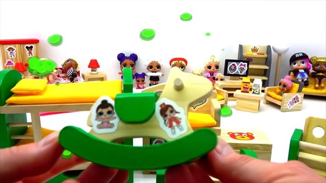 Куколки ЛОЛ благоустраивают свои комнаты Бабушкины Сказки смотреть онлайн