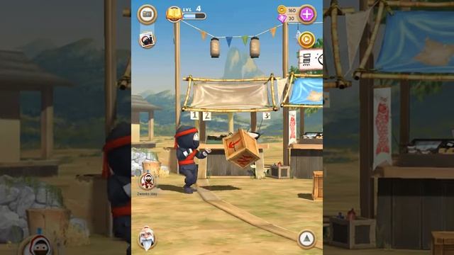 Обзор игры Clumsy Ninja смотреть онлайн