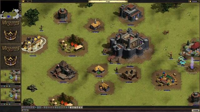 Majesty: The Fantasy Kingdom Sim прохождение игры #32, Осада