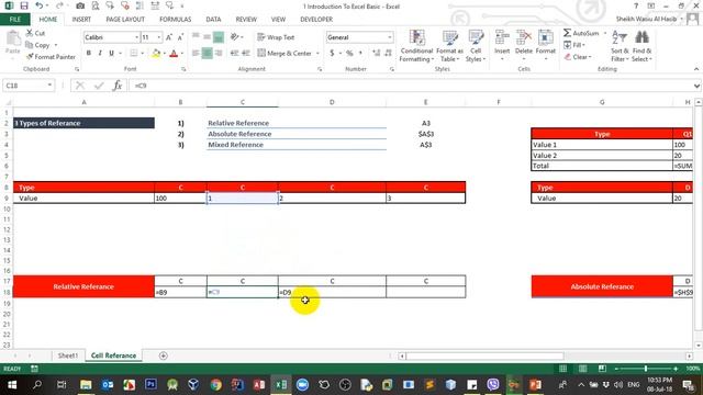 Excel Cell Reference смотреть онлайн