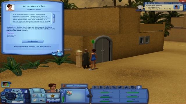 Sims 3: Isle of the Midnight Sun Challenge- (Part 6) EGYPT AND A MAN! w/ Commentary смотреть онлайн