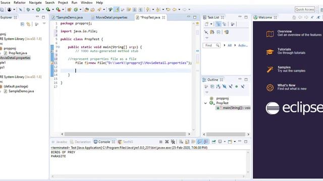 PropertiesFile-How to read data from properties file смотреть онлайн