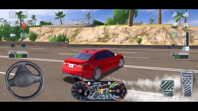 Taxi Sim 2020 ? ? - Red Sedan Drive Experience in Los Angeles - Gameplay 165 - Alpha Mobile gaming смотреть онлайн