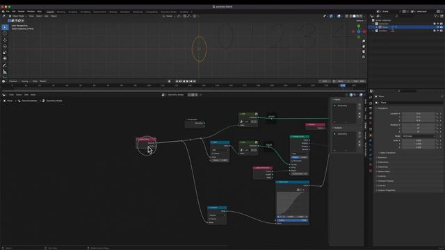 Curve morph by geometry nodes #tutorial #blender смотреть онлайн