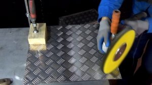 Как полировать рифленый алюминий.