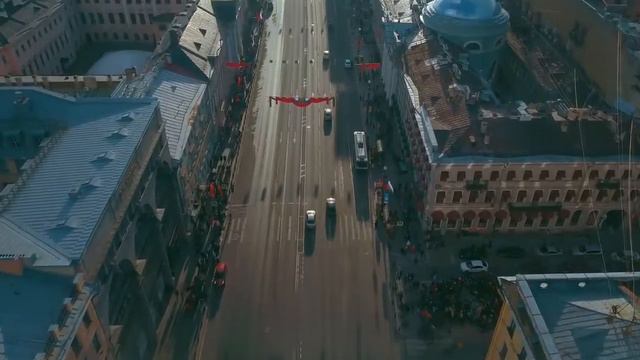 St. Petersburg From A Bird's Eye View. Санкт-Петербург с высоты птичьего полета