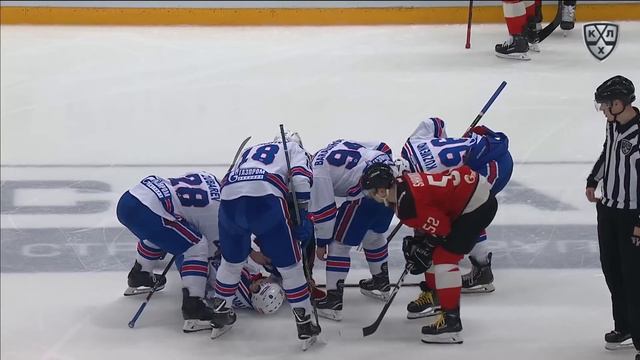 Бывальцев заканчивает игру после столкновения с Фисенко