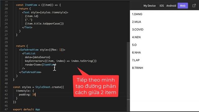 React Native #19: Thêm Header, Footer cho FlatList смотреть онлайн