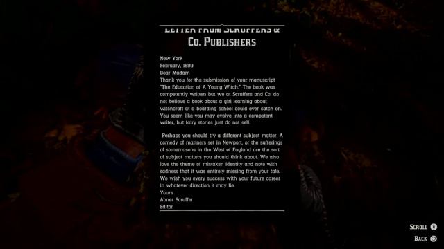 Education of a Young Witch Red Dead Redemption 2 смотреть онлайн