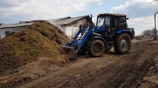завели МТЗ 80 и сразу В БОЙ ! Купили ЕЩЕ УДОБРЕНИЯ. за Русь ! смотреть онлайн