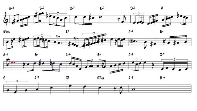 Summertime   George Gershwin  1935 Alto Sax