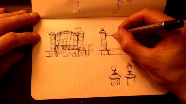 Sketch. Эскизирование Забора смотреть онлайн
