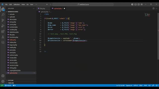 32 | File Upload System in PHP | PHP Project | PHP Tutorials|Web Development Series|The Code Colleg смотреть онлайн
